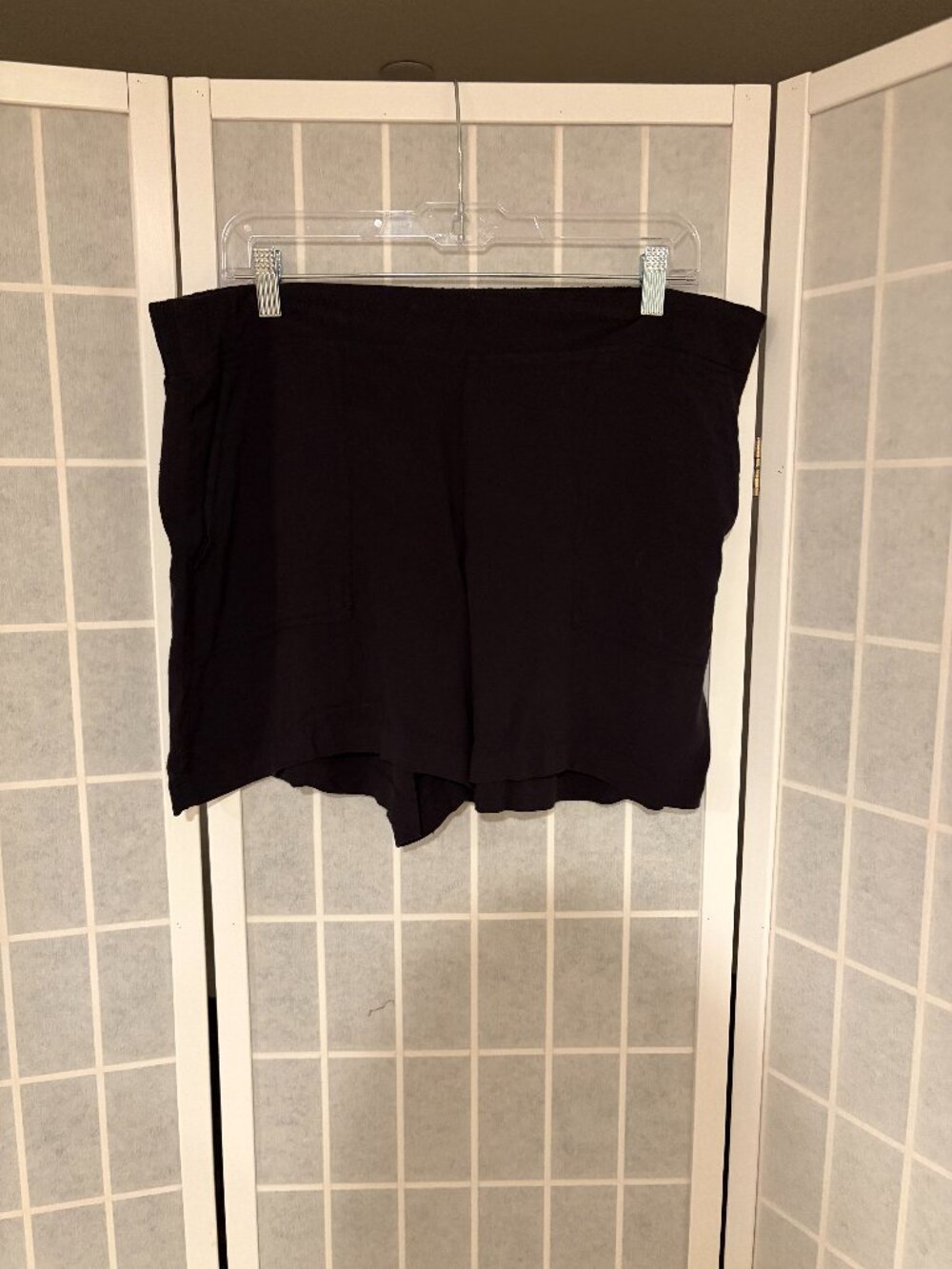 Wild Fox Black Pull-On Shorts Women's XL Lightweight
